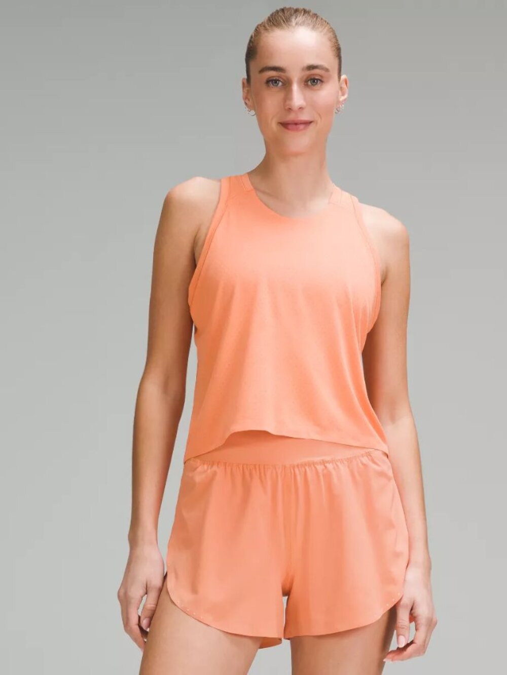 Lululemon Fast and Free Waist Length Tank Top